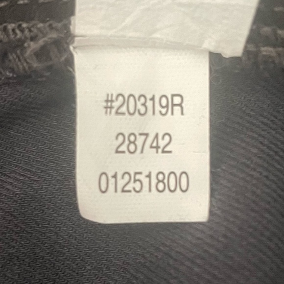 Spanx Stretch Mid Rise Twill Joggers in Washed Black Size Medium - Picture 9 of 13